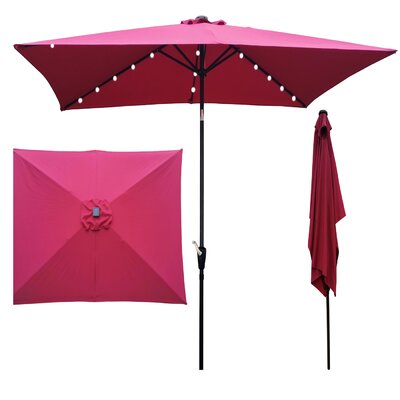 lighted outdoor umbrellas